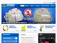 Tablet Screenshot of aparascarvalho.com.br